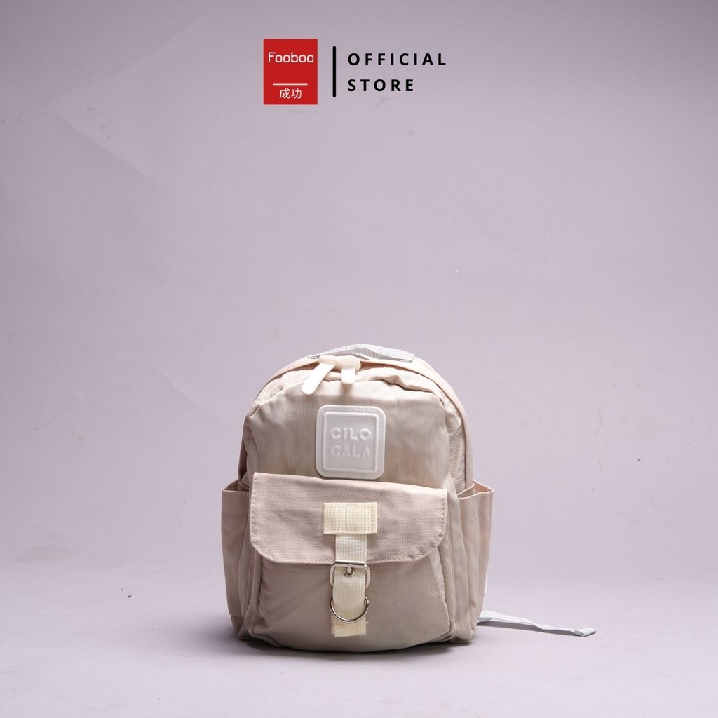 fooboo - tas ransel backpack mini model korea dengan bahan tebal anti air
