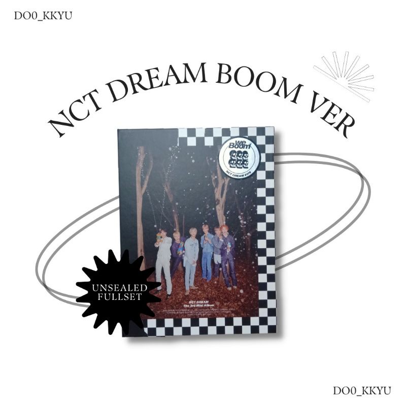 [UNSEALED ALBUM NCT DREAM BOOM VER]