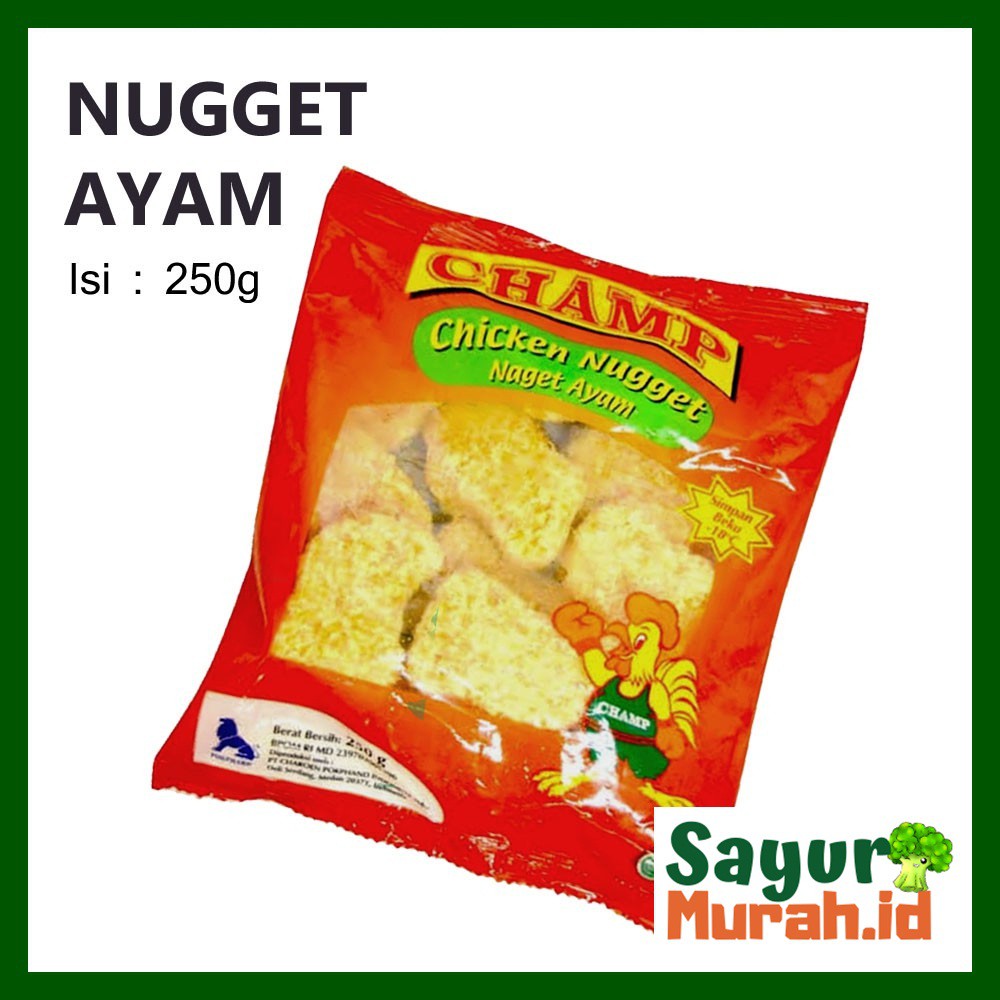 

NUGGET AYAM - CHAMP [1 Pack, 250g]