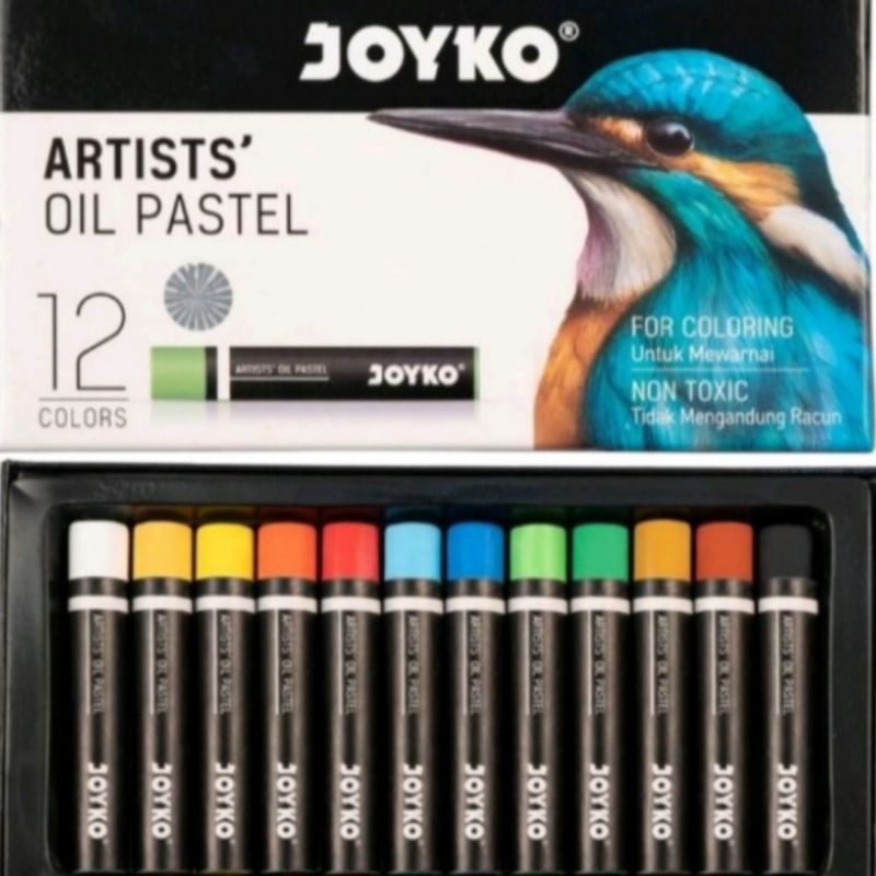 

Oil Pastels 12 warna OP-12ART / Oil pastels