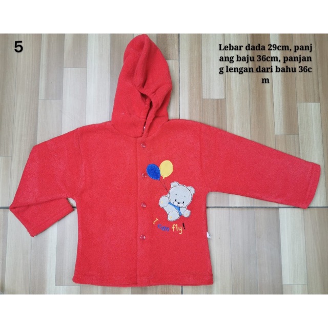 Jaket anak tahan angin 1-3 thn / jaket anak sepeda motor / outwear bayi / pakaian bayi