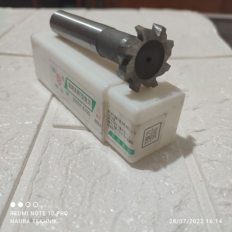 T slot 30*5 HSS 8 flute cutter T 30 mm T slot