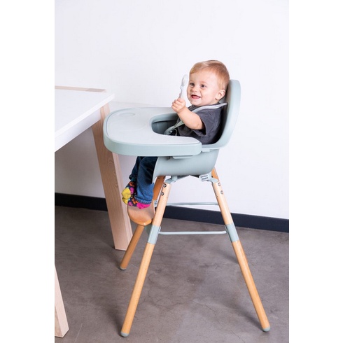 Childhome Evolu Feeding Tray Abs + Silicone Placemat - Meja Highchair Feeding Tray Table Kursi Makan Lepas Pasang