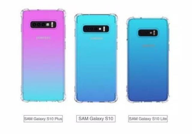 anticrack Samsung S10 PLUS S10+ case cover anti crack fuze acrylic transparan