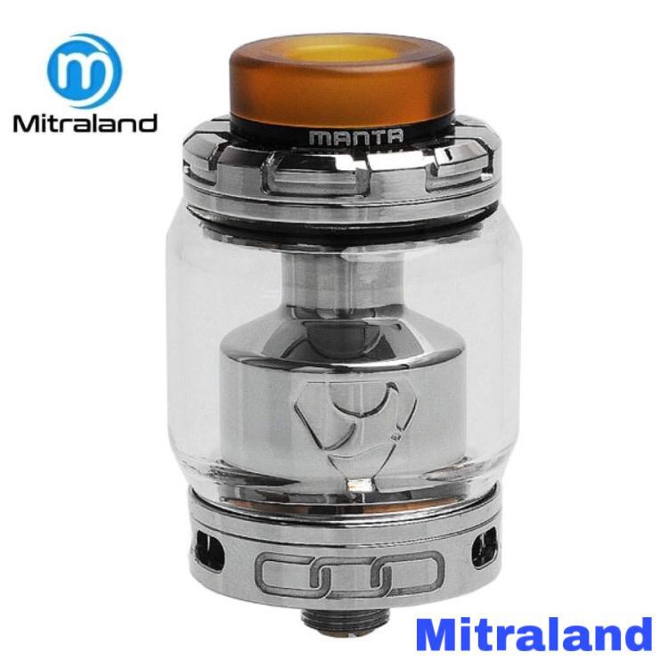 Manta 24 RTA Atomizer - Warna SILVER [Clone]