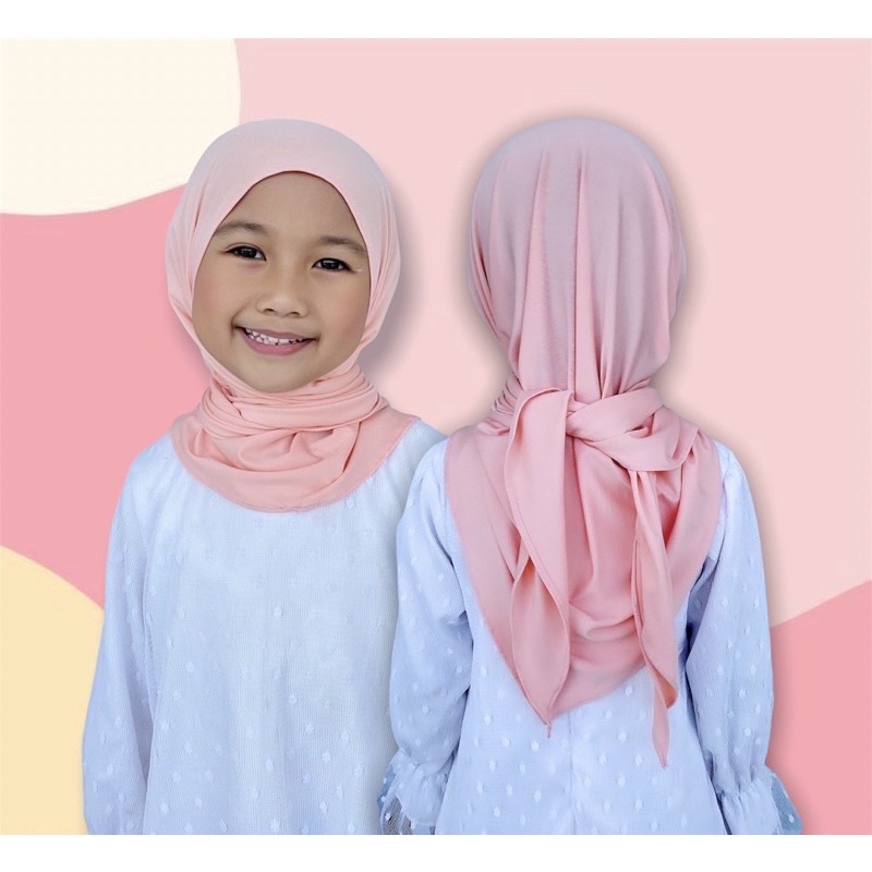 PASTAN ANAK / PASHMINA SEGITIGA  INSTANT /HIJAB SEGITIGA INSTANT ANAK / HIJAB SEGITIGA BABY &amp; KIDS