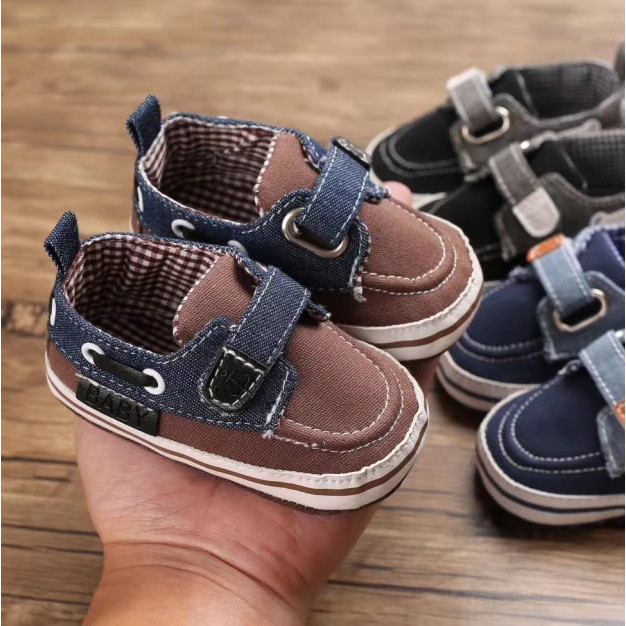 HappyOliver B225  ZTRAPE Sepatu Anak Laki Sepatuanak Sepatu Bayi Prewalker Shoes