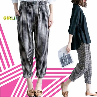 GN P Celana  Wanita  Kotak  Pants celana  square gregore pants 