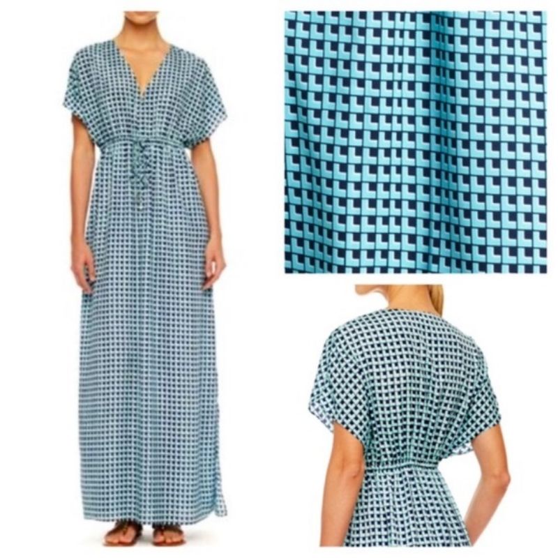 Michael Kors Drawstring Maxi Dress Preloved