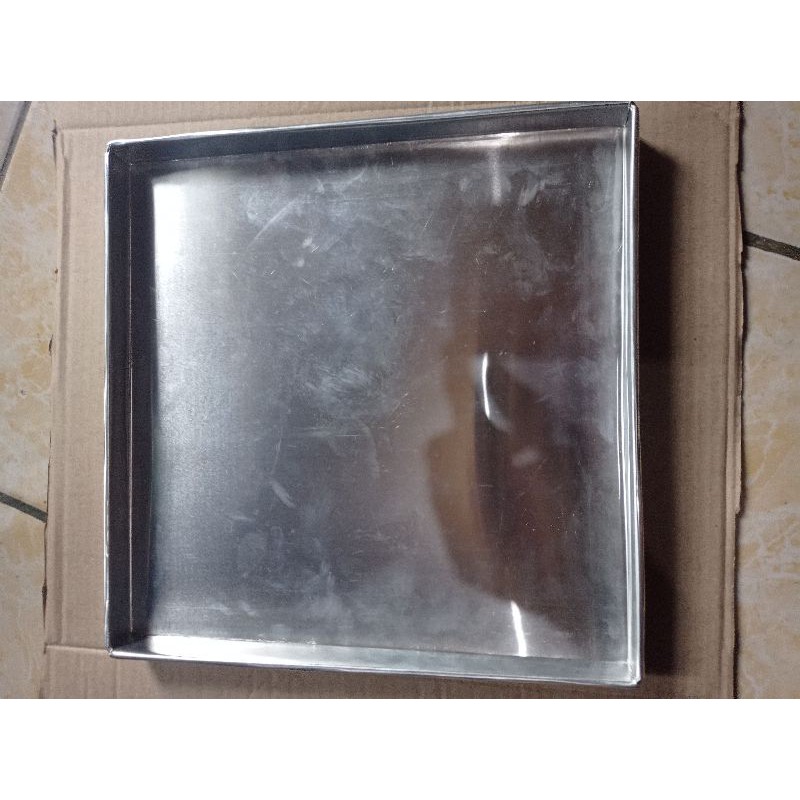 loyang kue nastar loyang kering uk 30x30x2/loyang nampan