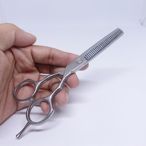 GUNTING PENIPIS VG 8506 STAINLESS, GUNTING CACAH, GUNTING SASAK, GUNTING BLENDING