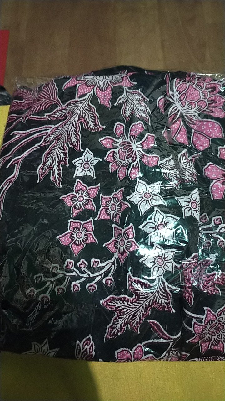 Tey-17 Batik Wanita Asj Sa Hrb026 Kenongo Kemeja Tosca Pendek