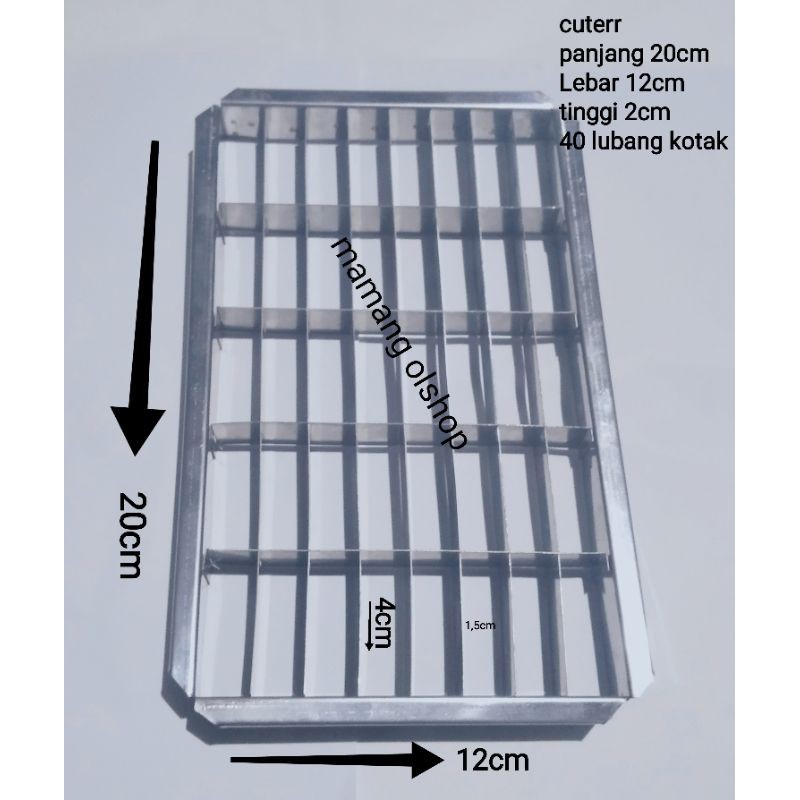 

kastengel keju 40 lubang