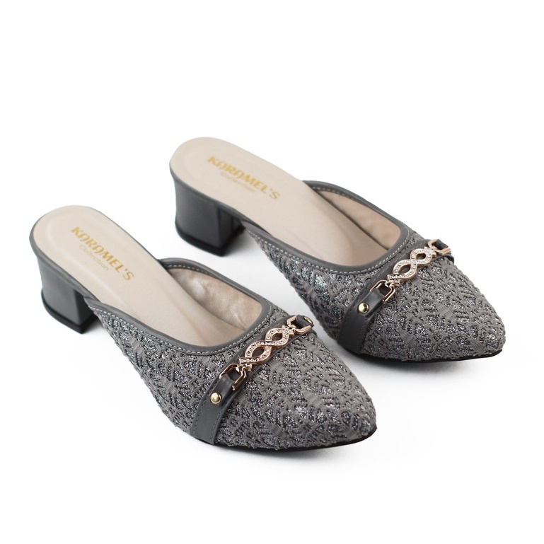 High Heels Wanita Brukat/Sandal Pesta MC-R 02