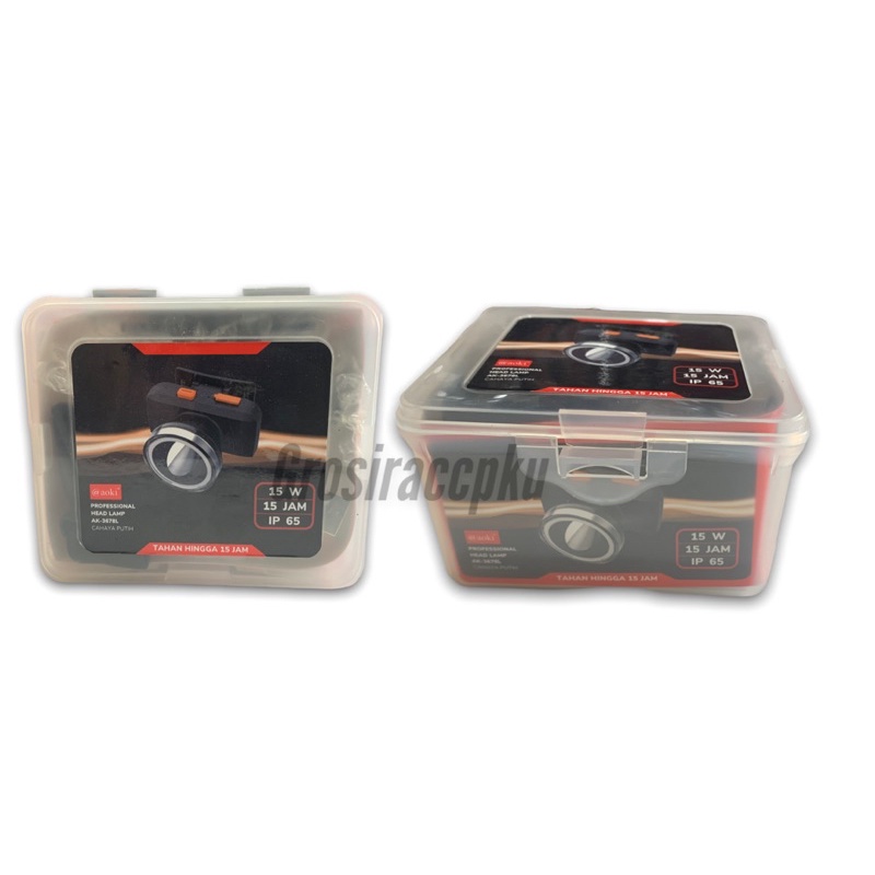 Headlamp / Senter kepala / Senter mancing Aoki 3678 L 15 Watt