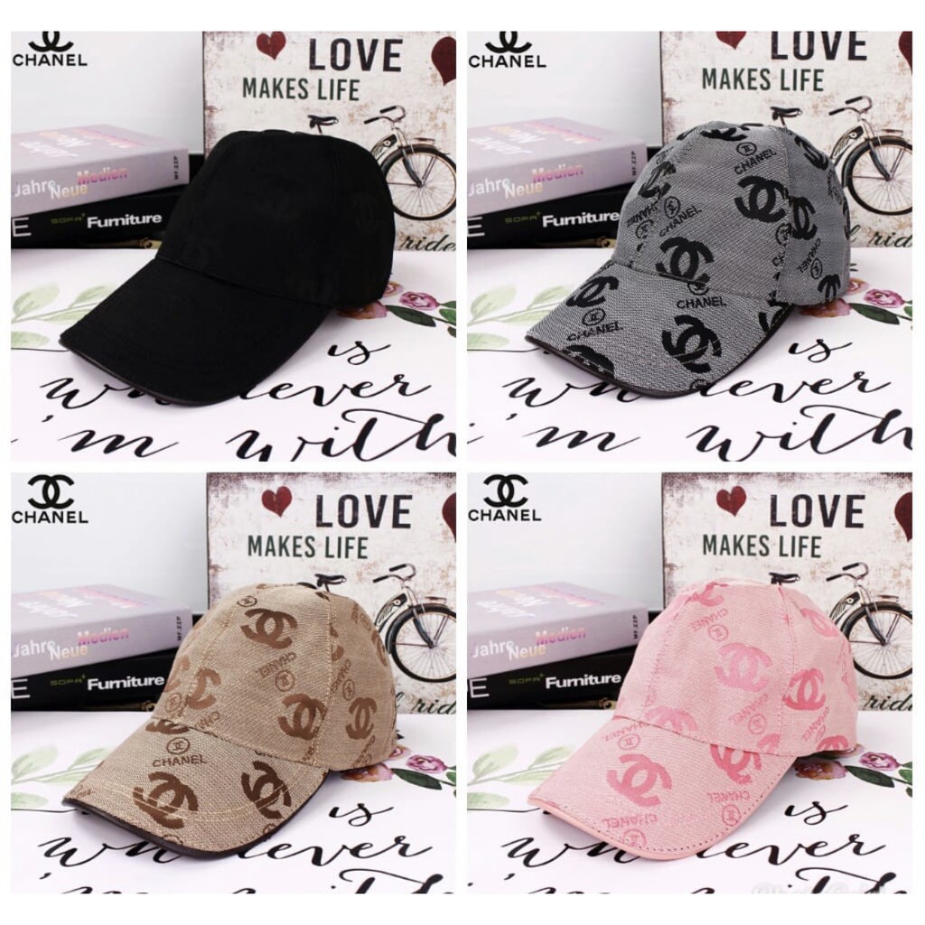 Topi Chanel Baseball Pria dan Wanita