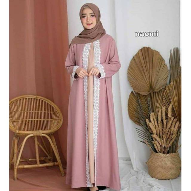 Abaya naomi renda arab