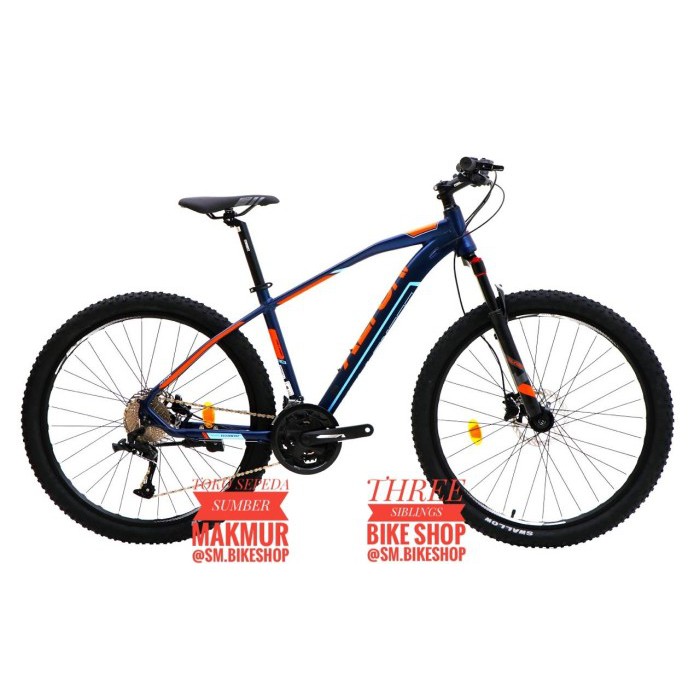 SEPEDA GUNUNG ALTON CHALLENGER 30 SPEED 27.5 INCH BLUE HYDRAULIC BRAKEE