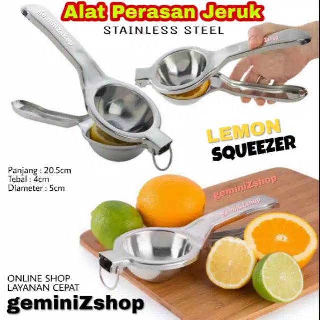 Alat perasan jeruk lemon stainless steel