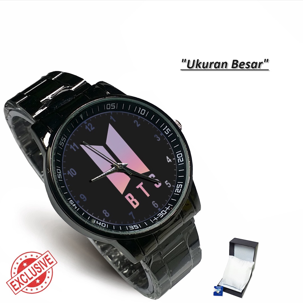 Jam Tangan Rantai Couple (BANGTAN BOYS) BTS 9 (Keren)