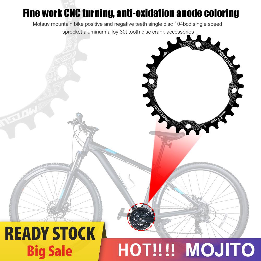 Motsuv 104bcd Chainring Sepeda Mtb 30t Bahan Aluminum