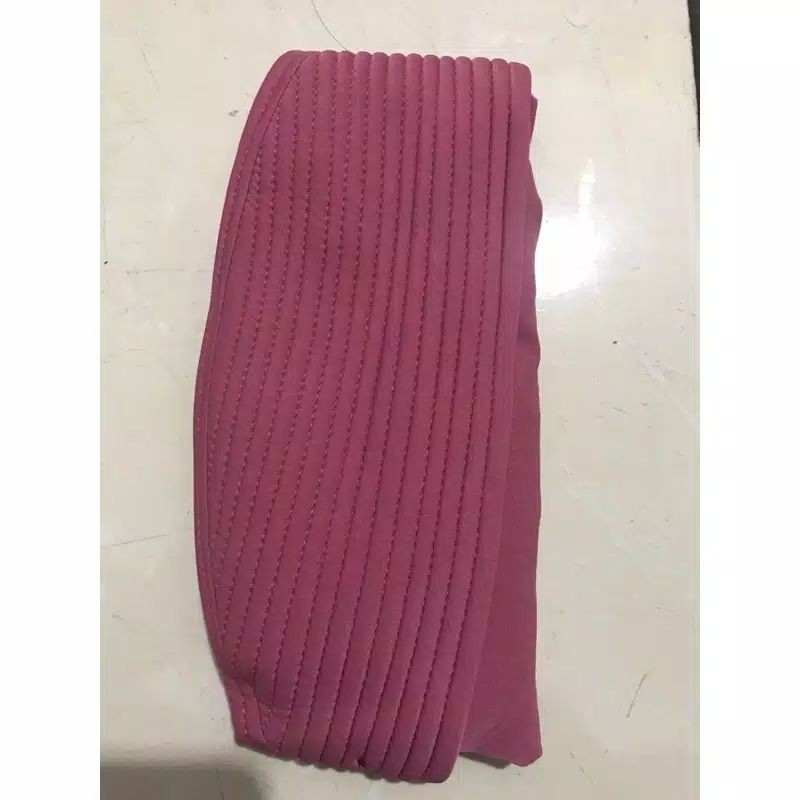 BERGO HAMIDAH/ JILBAB HAMIDAH / KERUDUNG OVAL PET JERSY/HIJAB INSTAN/JILBAB INSTAN /BERGO OLLAH RAGA-Dusti Pink