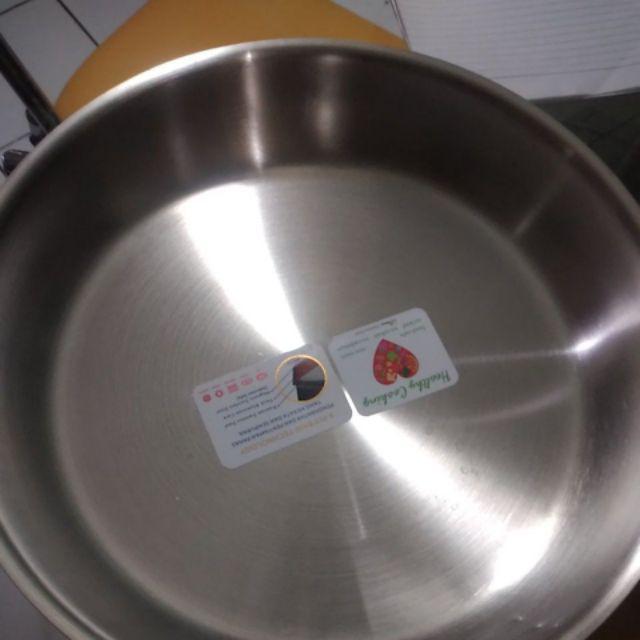 Bima Frying Pan 32 Cm Chefs / Fry Pan Stainless 304