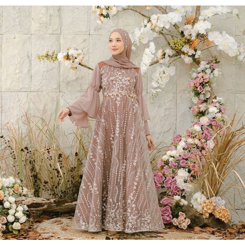 Larisa dress - gamis open PO