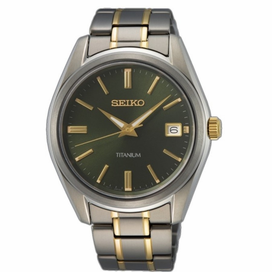 Seiko SUR377P1 SUR377 Titanium Original & Garansi