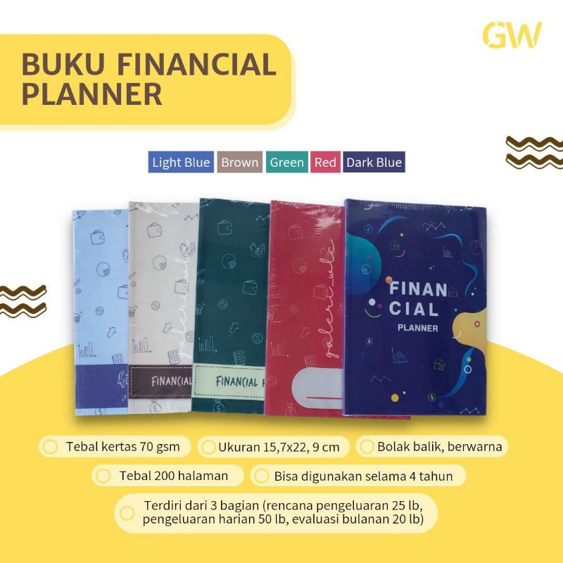 

Buku Financial Planner by Galeri WLC