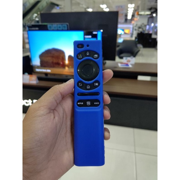 Case Silikon Remote Tv Samsung Smart 2021/22 Crystal UHD QLED 4K 2021/22
