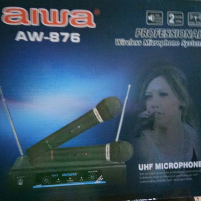 MICROPHONE AIWA-876 WIRELES