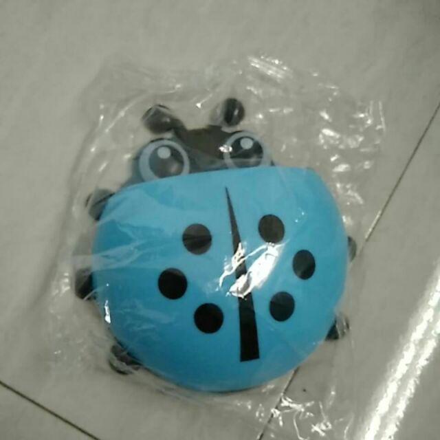 Tempat Sikat Gigi Kumbang Lady Bug Organizer Odol Tooth Brush Holder