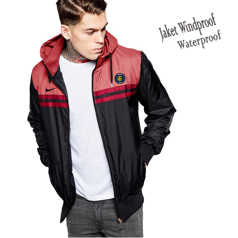 Jaket Pria Terbaru 2022 Jaket Windproof Pria Inter Milan Jaket Waterproof Pria Jaket Motor Pria Jake