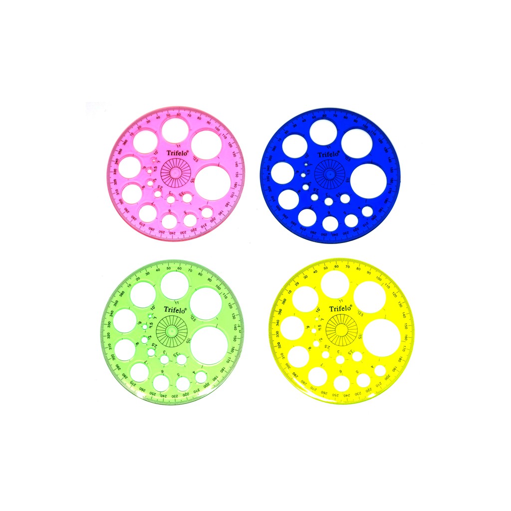 

Penggaris Bulat/Patchwork/Quilting (12 Pcs)