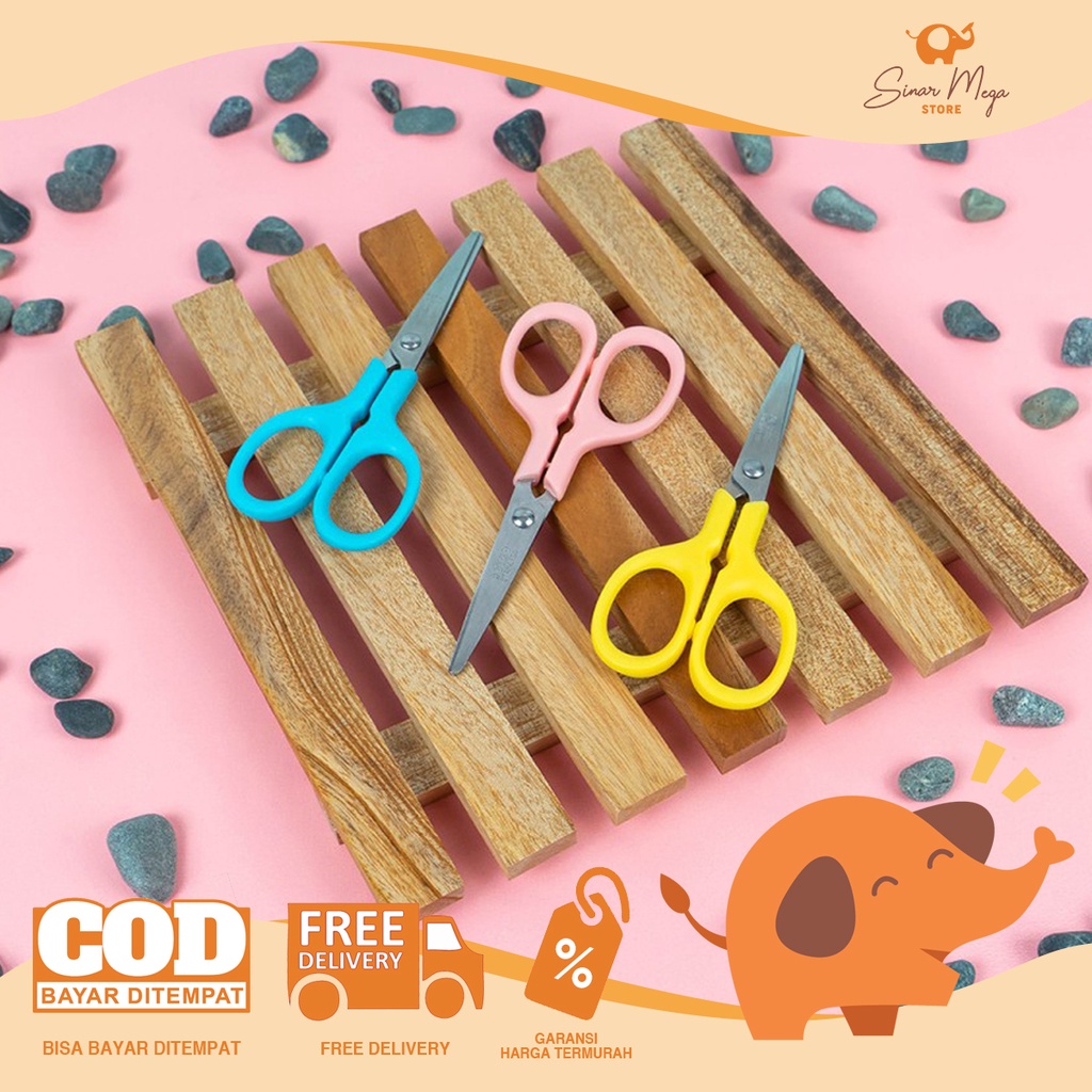 

Joyko Scissors Gunting SC-20 / Gunting Mini Kecil Warna Warni Murah Berkualitas