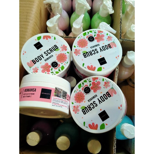 scarlet body scrub