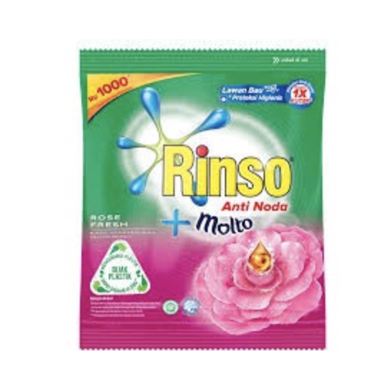 Detergent Rinso Renteng [6sachet/renteng] @44gr