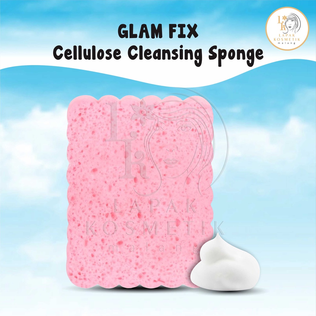 Jual Glam Fix Cellulose Cleansing Sponge Shopee Indonesia