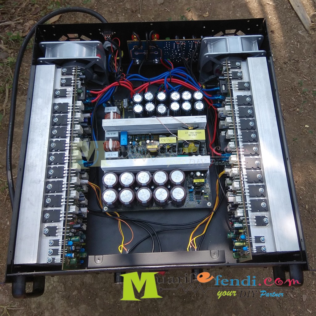 POWER AMPLIFIER APEX APECX H1600 H1600TEF SMPS 3K5 KW SIAP PAKAI