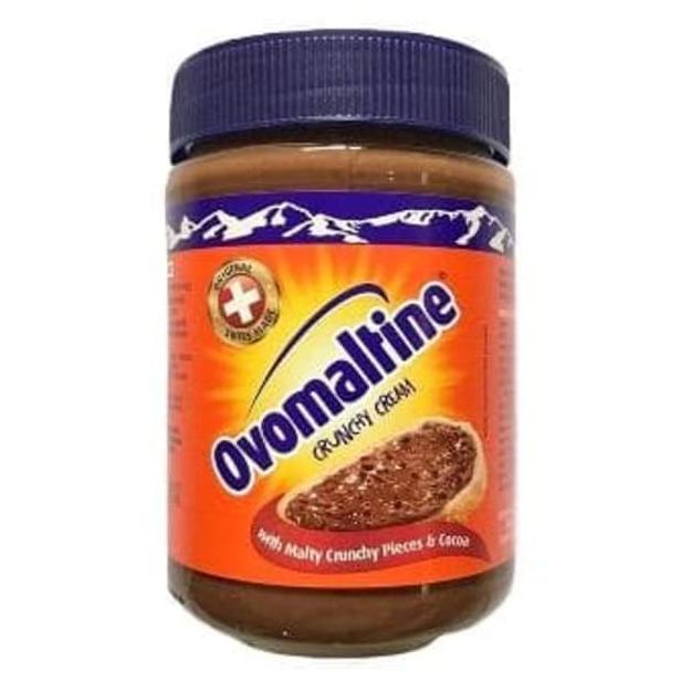 

Ovomaltine Crunchy Cream 680 Gram, Expired Panjang, Ada Logo Bpom Mui