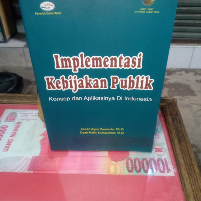 Jual Buku Impelementasi Kebijakan Publik Shopee Indonesia