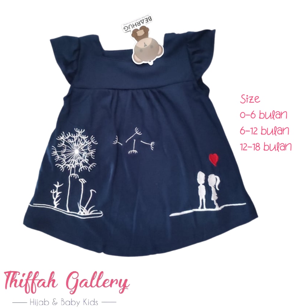 Dress Bayi Bordir Cupid Makassar