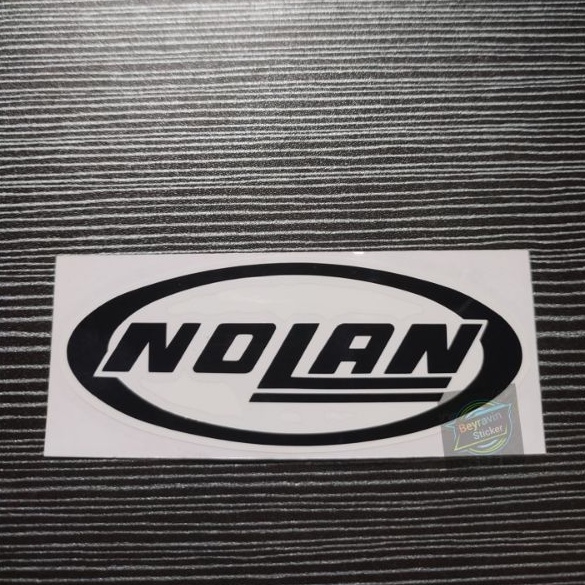 Sticker helm nolan cutting