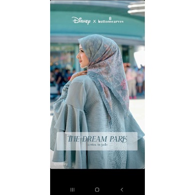 Buttonscarves Dream Park disney Jade
