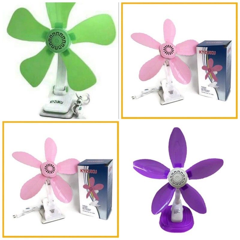 Mini fan 3 in 1 jepit kyzuku (jepit~dinding~duduk)/kipas jepit kyzuku