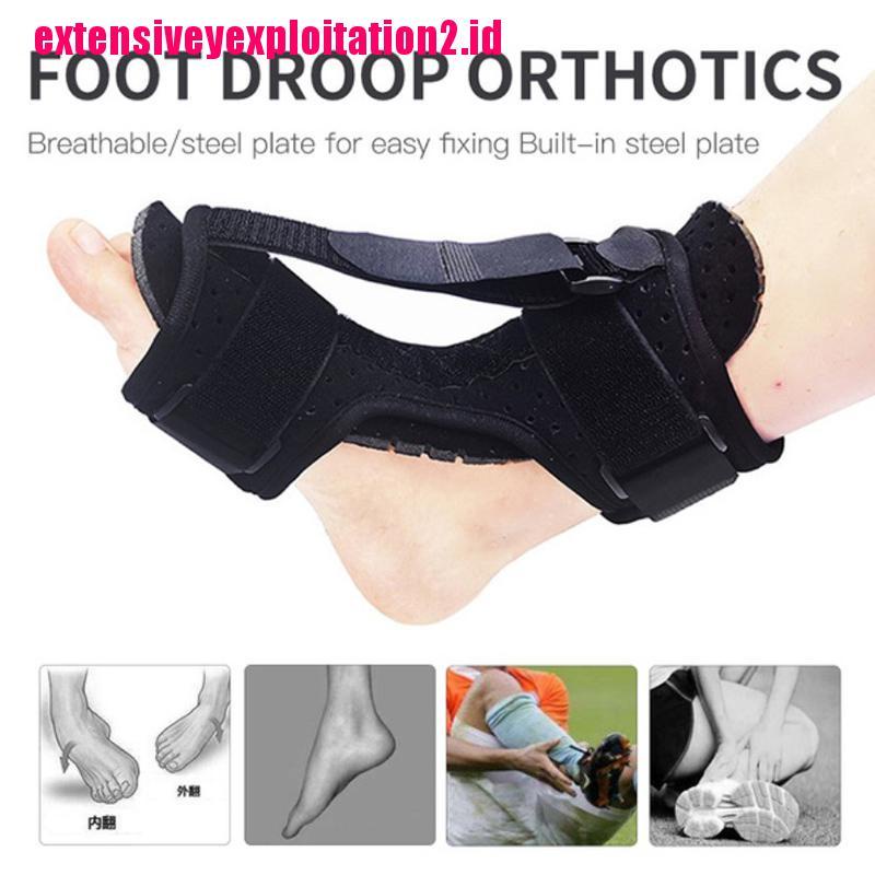 &lt; E2id &amp; &gt; Belat Penyangga Pergelangan Kaki / Plantar Fasciitis Adjustable