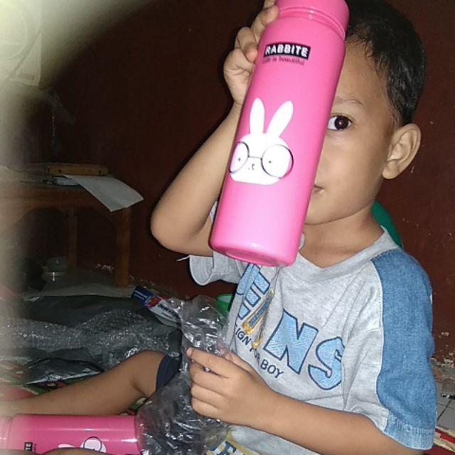 New My Bottle Animal 500 Ml / Botol Air Minum Anak Karakter Hewan