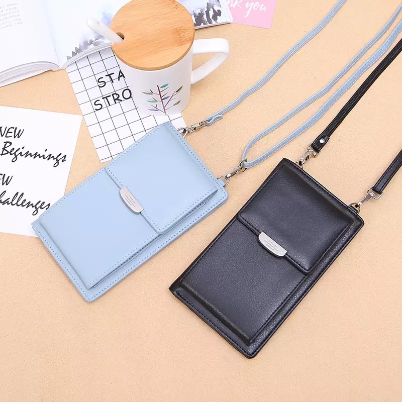 Dompet Pocket Tas Selempang Hp Wanita - SIESTA Tas Dompet Tempat Handphone Wanita Multifungsi