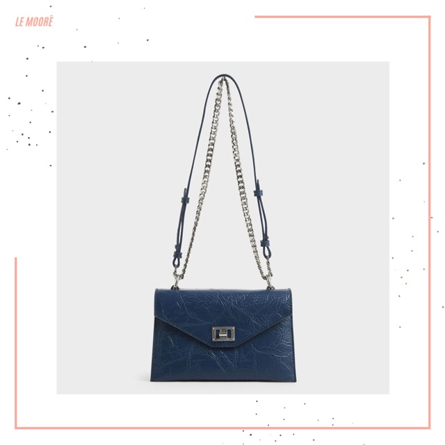 CK Wrinkled Effect Envelope Bag